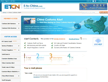 Tablet Screenshot of alert.e-to-china.com